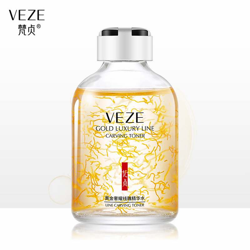 Luxury Skincare Anti Aging - Linha luxuosa ouro 24K Toner de