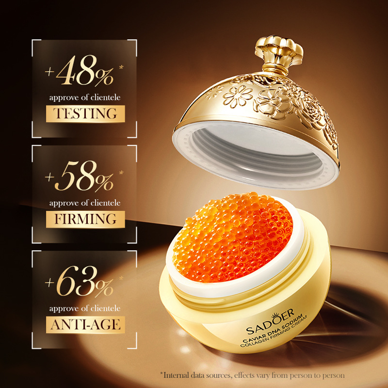 Essência de caviar de luxo cre - Luxury Skincare Anti Aging avaliação e preço