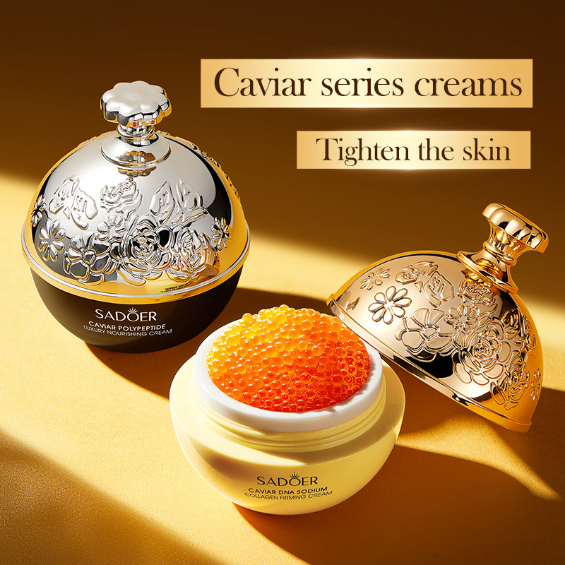 Essência de caviar de luxo cre - Luxury Skincare Anti Aging avaliação e preço