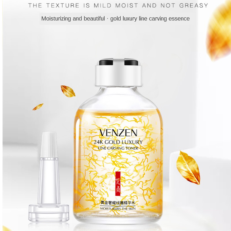 Linha luxuosa ouro 24K Toner d - Luxury Skincare Anti Aging avaliação e preço
